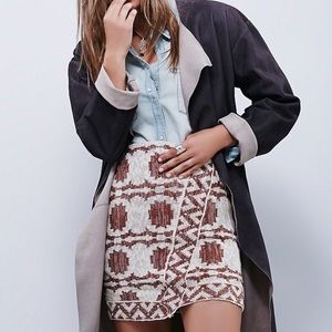 Free People Wrapped in You Blanket Skirt